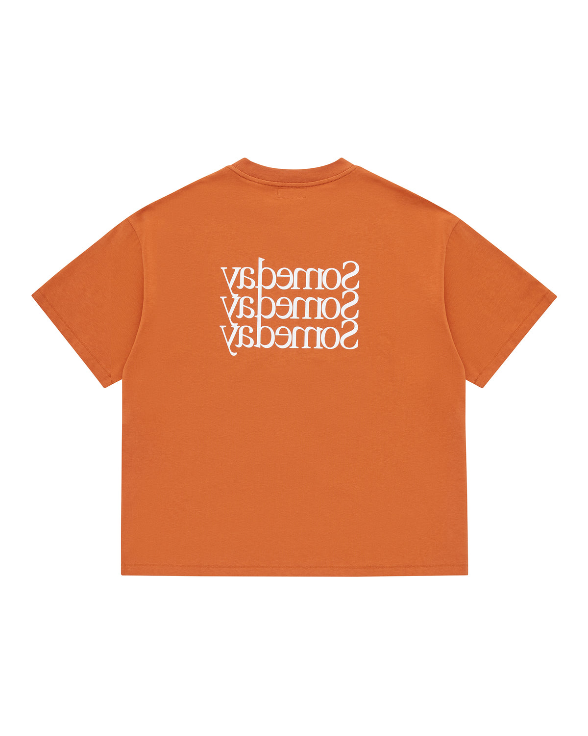 TRANSPARENCY TEE | RUST ORANGE