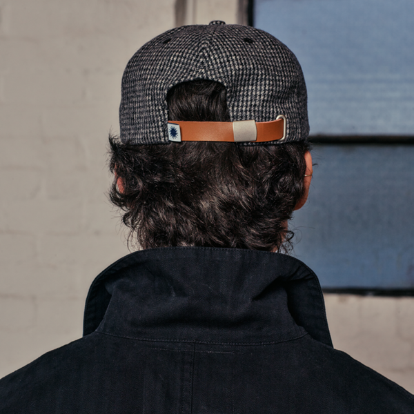 SCRIPT BALLCAP | HOUNDSTOOTH