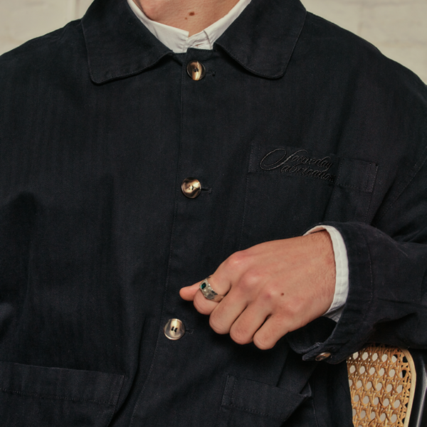 EVERYWEAR CHORE COAT | INK